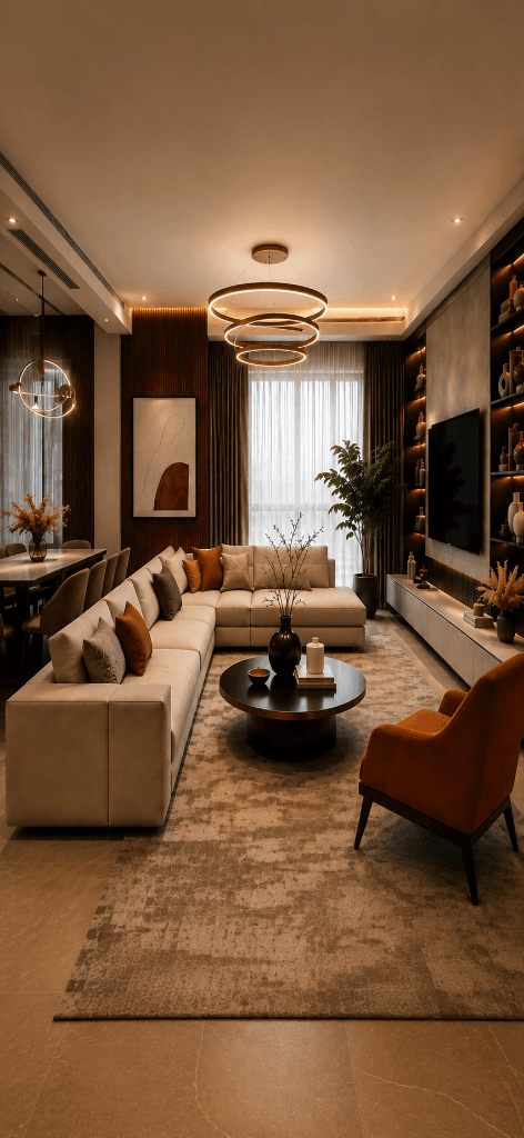 Vinra Interiors luxury interior design showcase mobile
